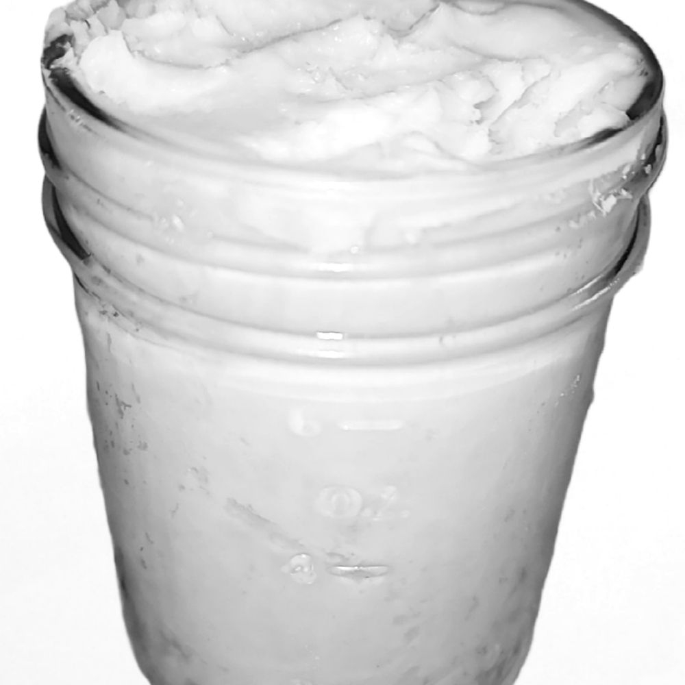 Raw unrefined mango butter